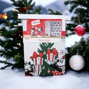 Disney Christmas Shower Curtain 72x72